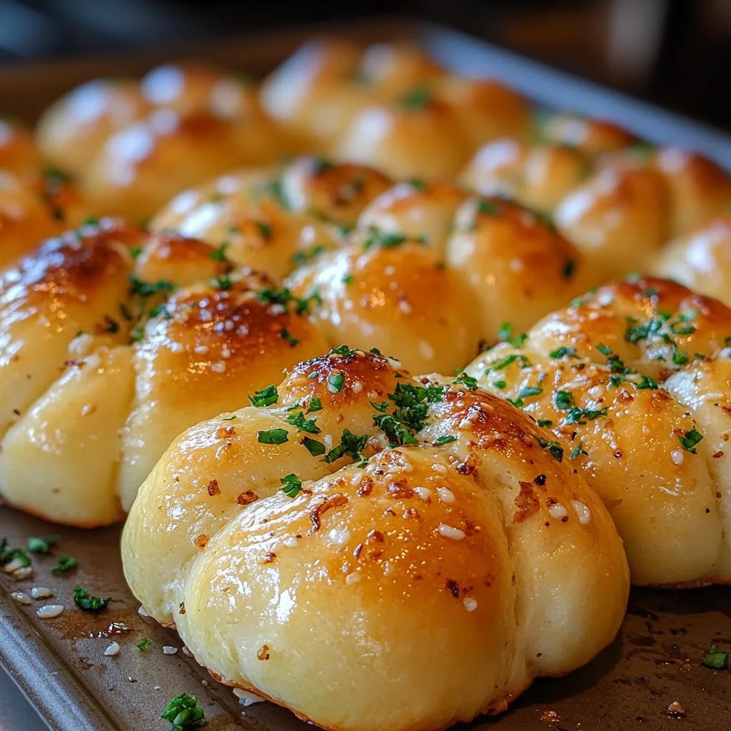 Knoblauchknoten mit Teig aus 2 Zutaten: Ein Unglaubliches Ultimatives Rezept