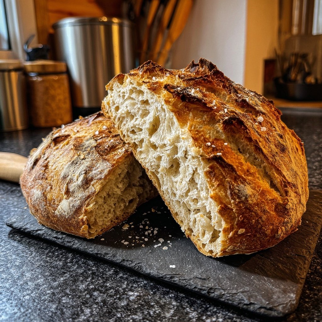 Italienisches Brot rustikales knuspriges