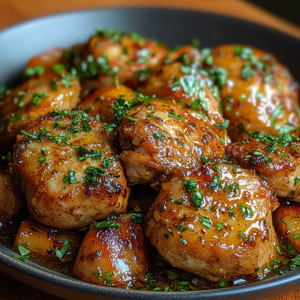 Hähnchenschenkel mit Ingwer und Knoblauch aus dem Ofen: Ein Unglaubliches Ultimatives Rezept für 4 Personen