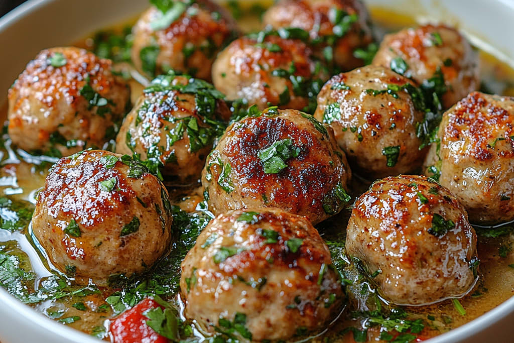 Cremige Puten-Spinat-Fleischbällchen: Ein Unglaubliches Ultimatives Rezept