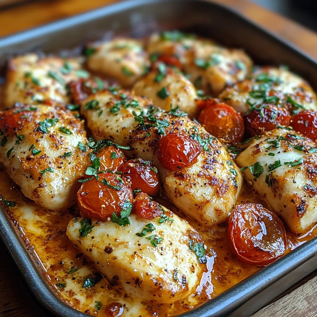 Knoblauch-Tomaten-Hähnchen mit Mozzarella: Ein Unglaubliches Ultimatives Rezept