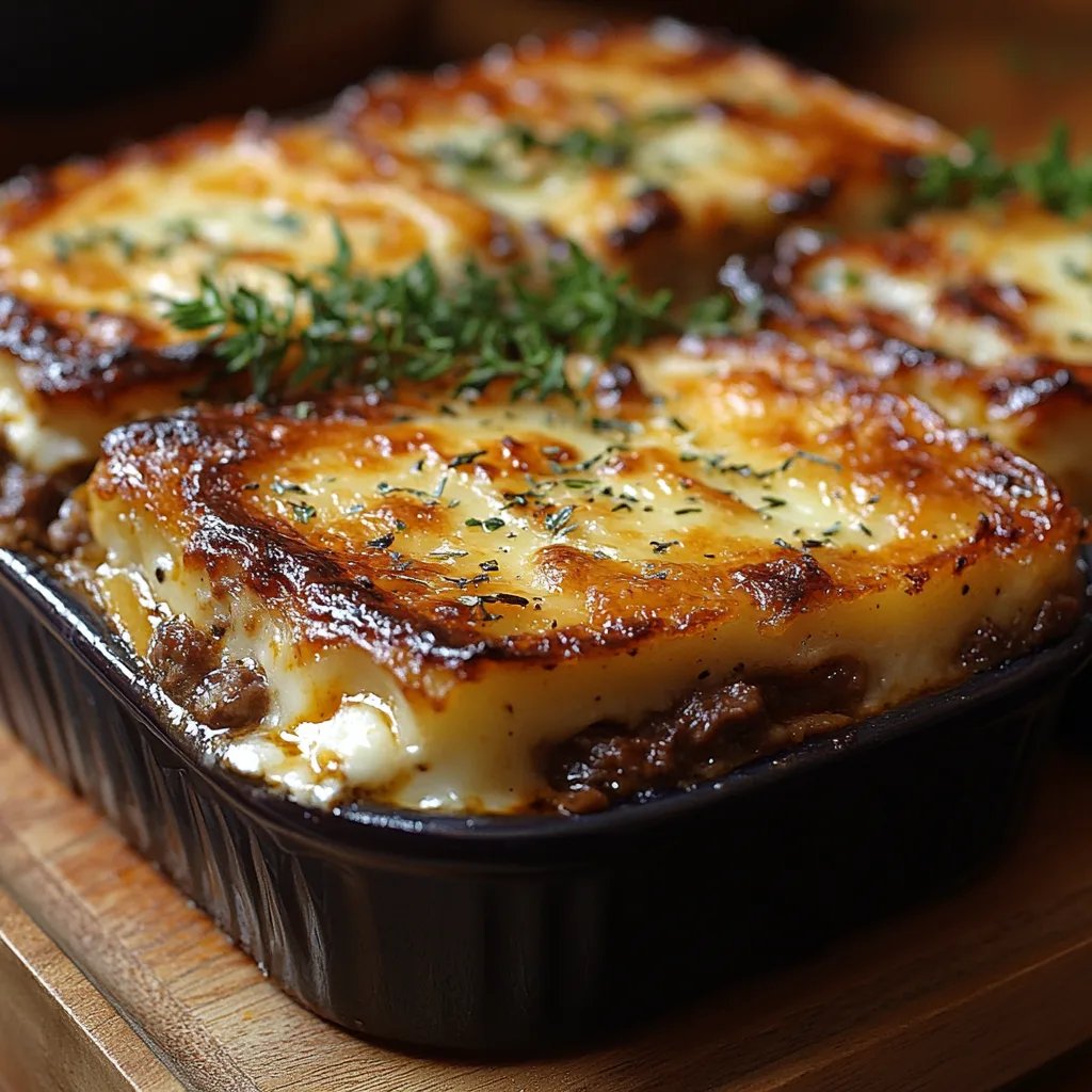 Traditionelles griechisches Moussaka-Rezept: Ein Unglaubliches Ultimatives Gericht für 4 Personen