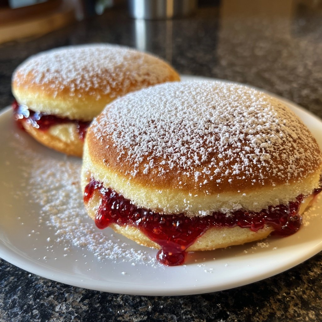 Berliner Pfannkuchen nach DDR Rezept