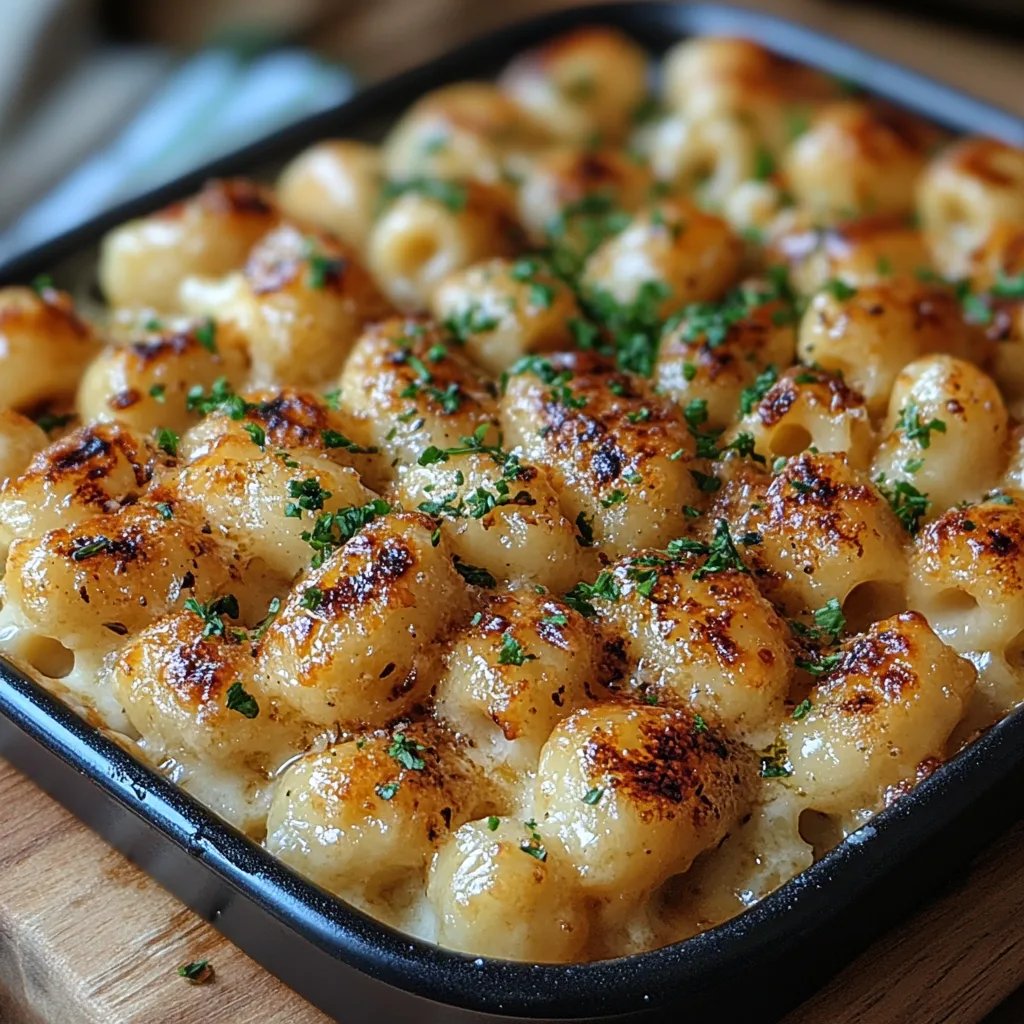 Knoblauchhähnchen Cremiges Mac & Cheese: Ein Unglaubliches Ultimatives Rezept