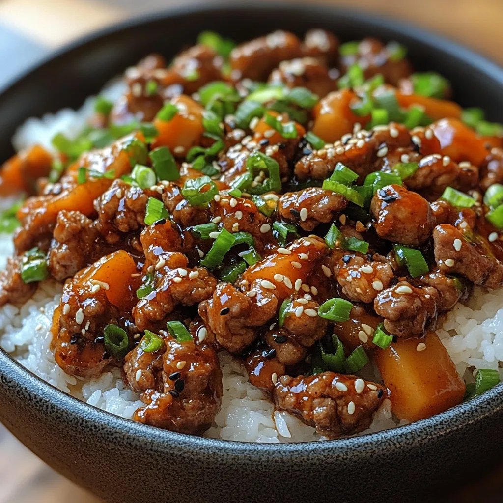 Teriyaki-Hackfleisch-Mahlzeitvorbereitung: Ein Unglaubliches Ultimatives Rezept für 5 Personen