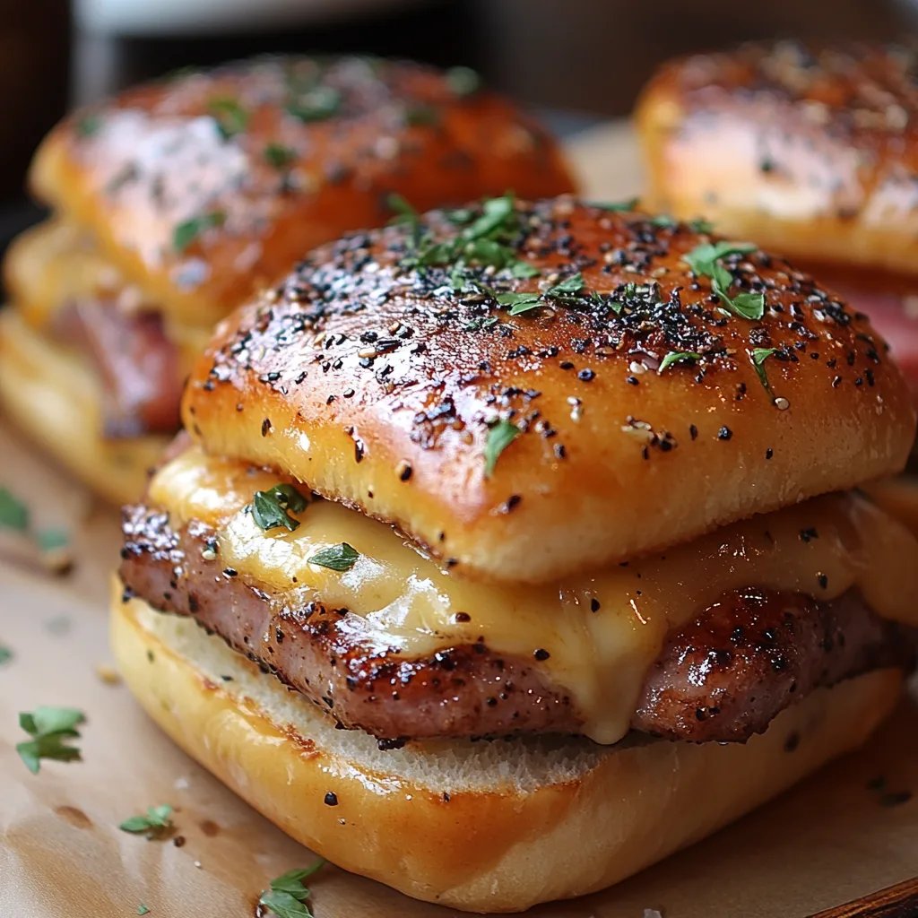 Schinken-Käse-Slider: Ein Unglaubliches Ultimatives Rezept für 5 Sterne
