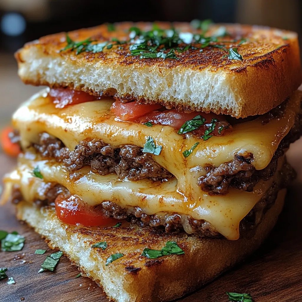 Gegrilltes Käsesandwich mit Hackfleisch: Ein Unglaublich Ultimatives Rezept